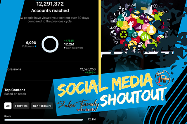 Social media shout out