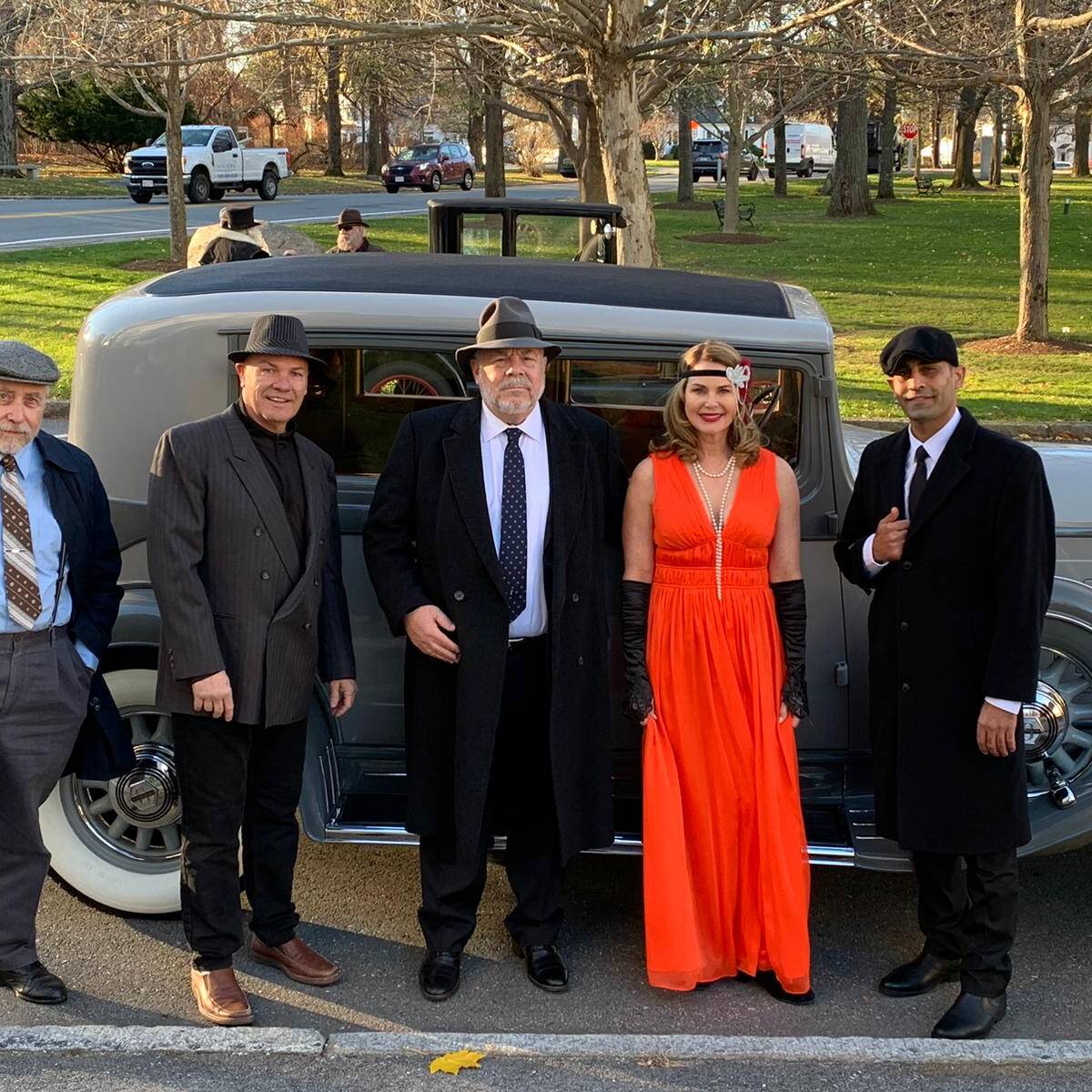 Cast outside the gathering.