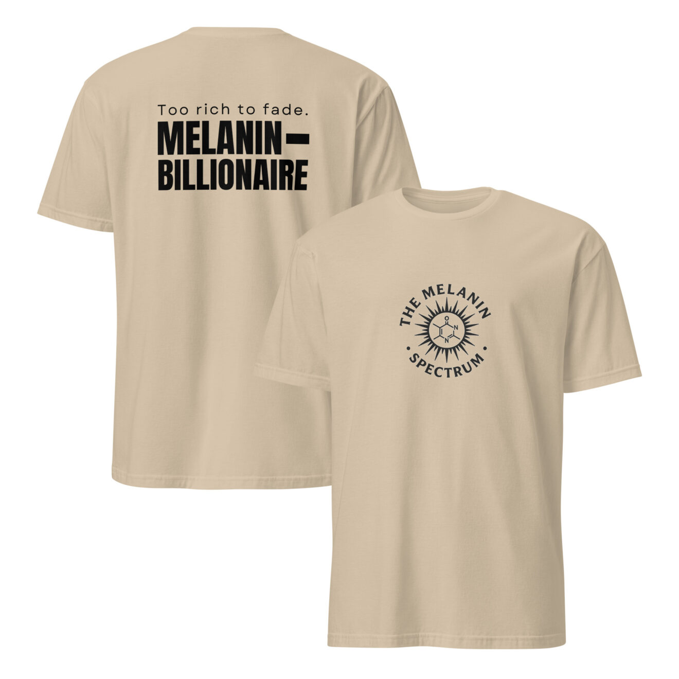 Melanin-Billionaire – Short-Sleeve Unisex T-Shirt