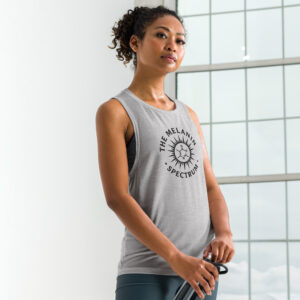 Ladies’ Muscle Tank - The Melanin Spectrum - Black Logo